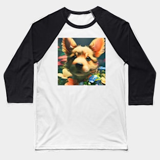 happy dog Baseball T-Shirt